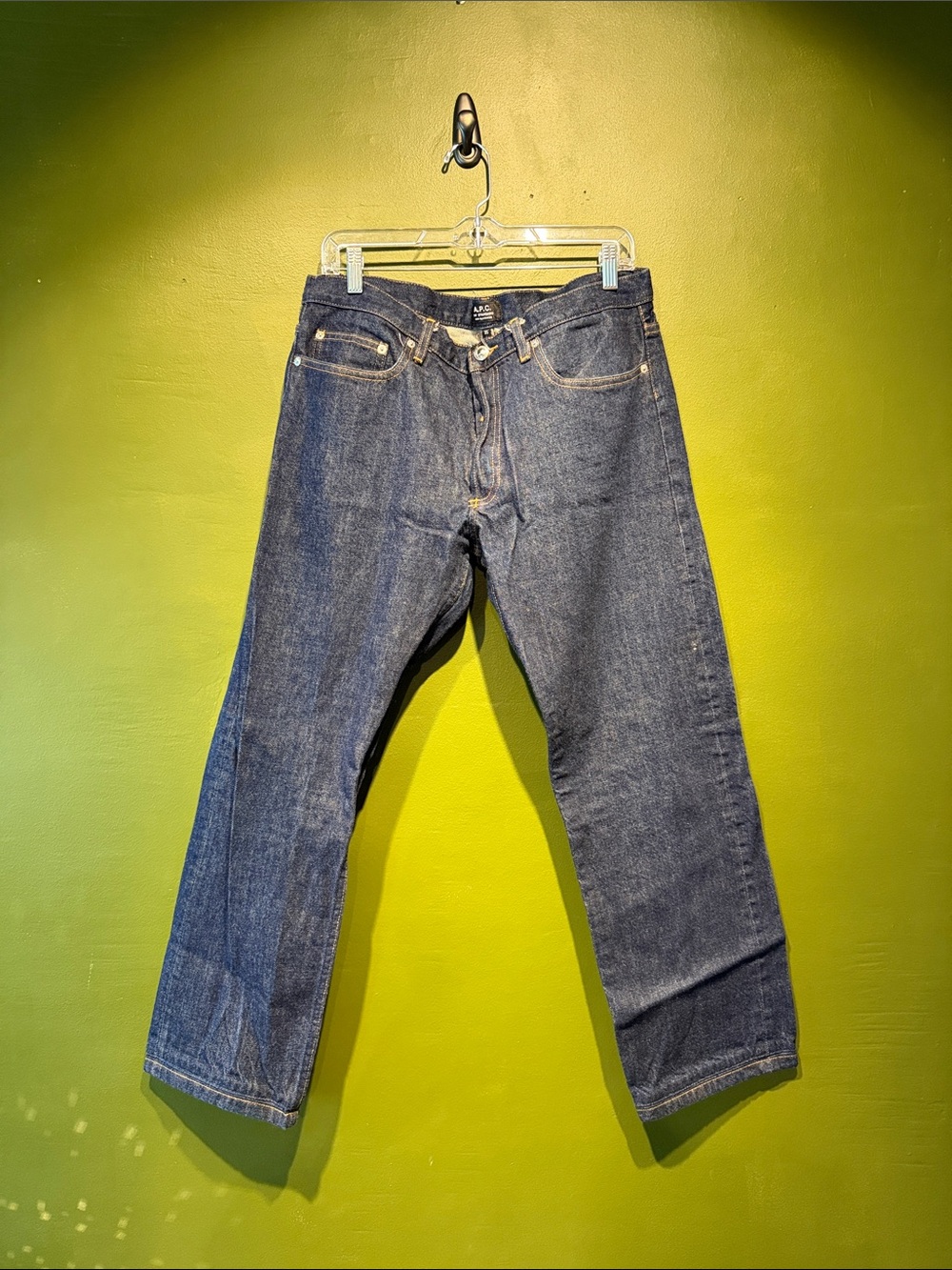 APC New Standard Japanese Raw Denim Selvedge Classic Straight-Leg Men's Jeans